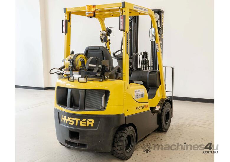 Hyster 1.8T LPG counterbalance forklift.
