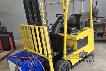 1.5 Ton Hyster Forklift | 4.8m container mast | Electric | Long Weekend Special!