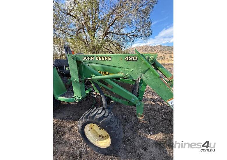 caption John Deere 4200 Tractor