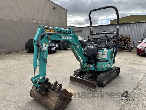 caption Used Kobelco SK12SR Excavator
