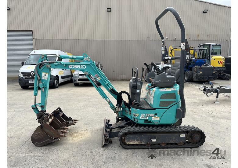 caption Used Kobelco SK12SR Excavator