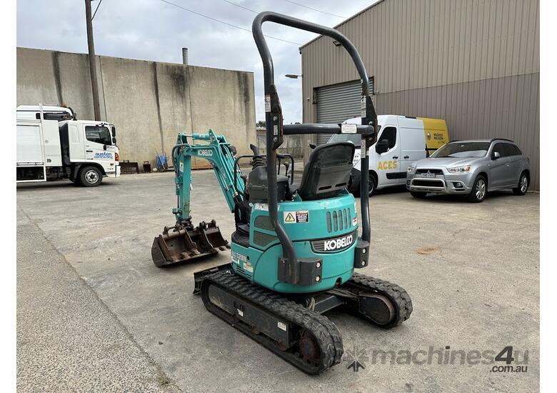 caption Used Kobelco SK12SR Excavator