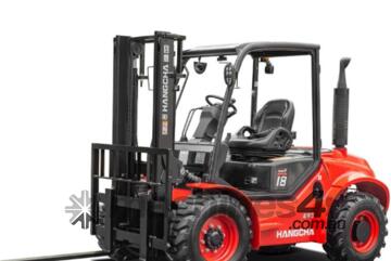 1.5-1.8t Four-Wheel Drive Rough Terrain Forklift Truck