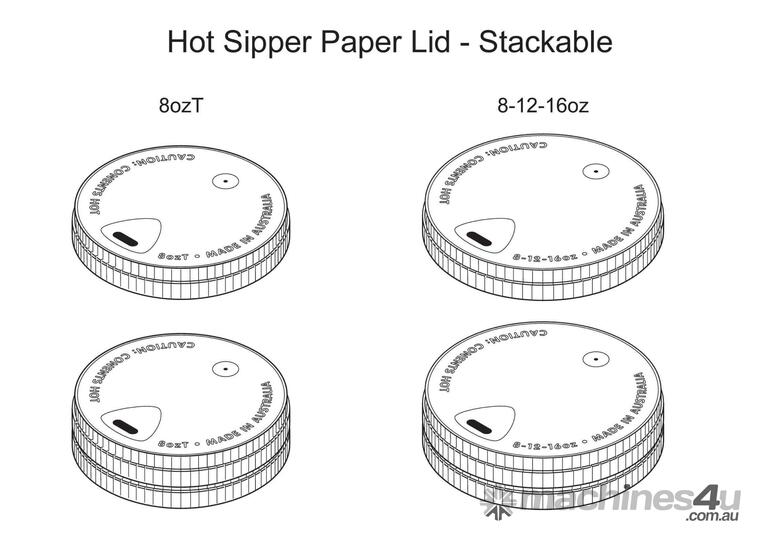 caption Paper Cup Lid Forming Machine