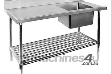 Right Inlet Single Sink Dishwasher Bench Ssbd7 1800R/A