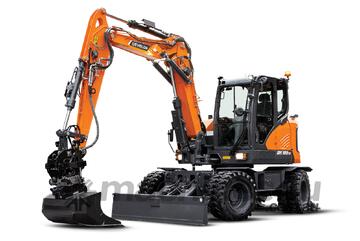 Develon DX100W Wheeled Excavator