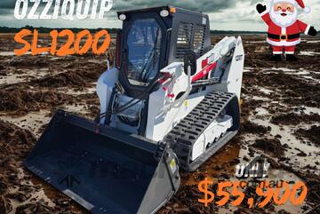 Tracked Skid Steer Loader with 4 in 1 Bucket