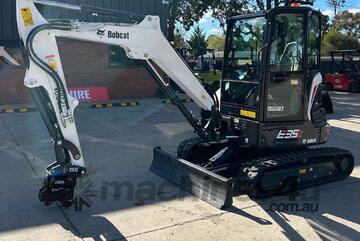 Demo Bobcat E35z with Tilt Hitch