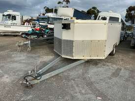 Homemade Single Axle Box Trailer - picture2' - Click to enlarge
