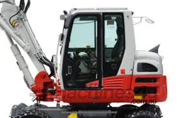 Takeuchi TB395W Wheeled Excavator