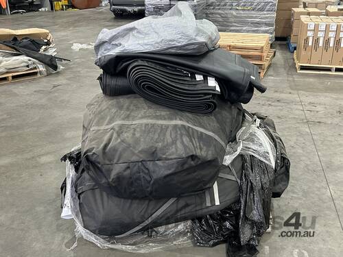 1 x Pallet of Caravan Canvas Awning Parts & Accessories