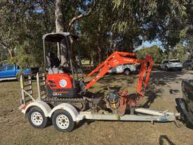 Kubota U17-3 Mini Excavator + Trailer Package - picture0' - Click to enlarge