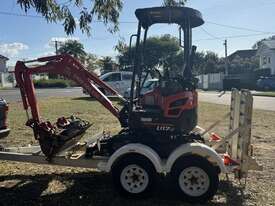 Kubota U17-3 Mini Excavator + Trailer Package - picture0' - Click to enlarge