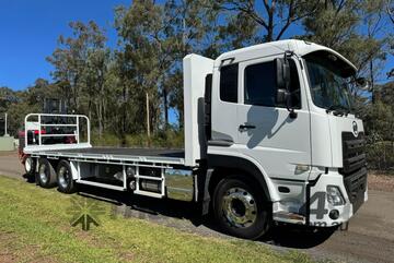 2019 UD Quon with only 200k kms, auto, 12 pallet, fitted with Moffett M5 extra reach 2019 UD Quon with only 200k kms, auto, 12 pallet, fitted with Moffett M5 extra reach