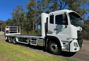 2019 UD Quon with only 200k kms, auto, 12 pallet, fitted with Moffett M5 extra reach