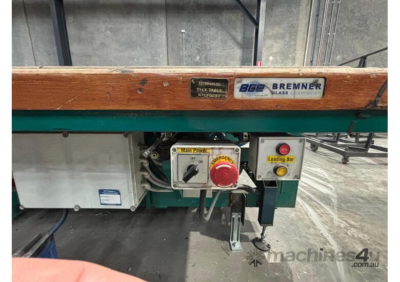 Bottero Jumbo Float Cutting Table + Breakout Table - Model 352 BCS (2000)