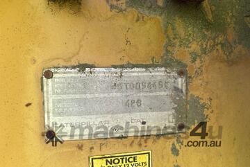 1989 Caterpillar 428 Backhoe/ Loader