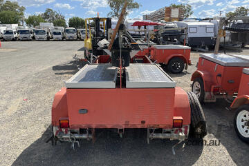 2011 The Trailer Factory HD Single Axle Traffic Light Trailer Combination