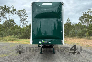 2020 Barker Tri Axle Flat Top Curtainsider A Trailer