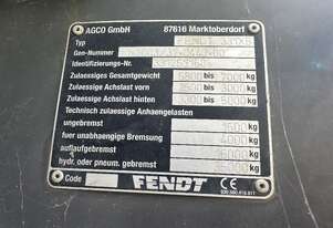 Fendt 208 Vario 4x4 Tractor & FEL (Council Asset)