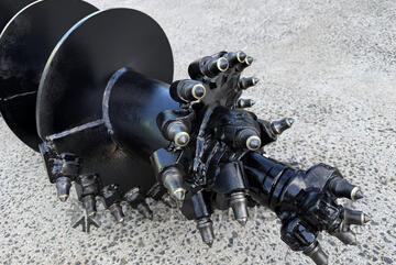 Auger Torque 450mm S6 hard rock auger (75mm sq)