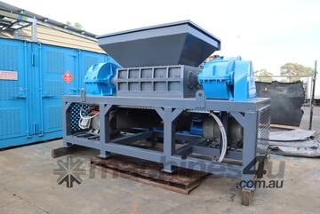 Industrial Dual Twin Shaft Shredder 2 x 45kW