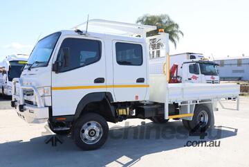 2020 Fuso Canter 4X4 Crew Cab Steel Dropside Tray