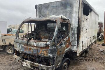 2007 Hino 300 series Curtainsider