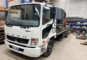 2016 Mitsubishi FK 600 Shotcrete Pump Truck