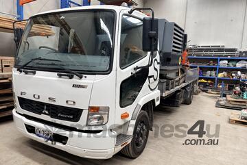 2016 Mitsubishi FK 600 Shotcrete Pump Truck