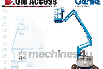 QLD ACCESS - GENIE - Z34/22IC Articulating Boom Lift