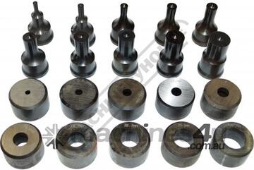 6-26mm Round Punch & Dies Set PDS-26 Hi -Grade Tool Steel Imported From Japan 20 Piece = 10 Sets