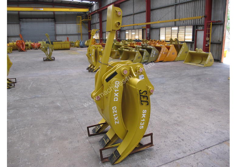 caption 2017 SEC 12ton Mechanical Grapple ZX120 / ZX135