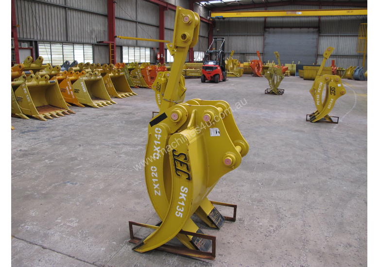 caption 2017 SEC 12ton Mechanical Grapple ZX120 / ZX135