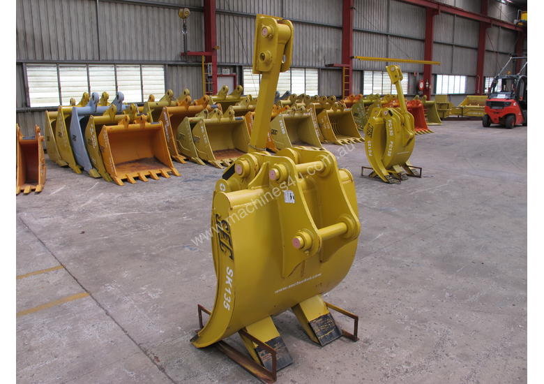 caption 2017 SEC 12ton Mechanical Grapple ZX120 / ZX135