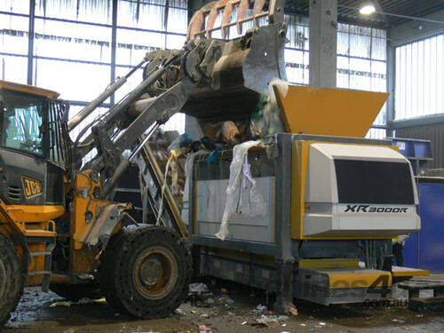 caption WastePac 1-Shaft Shredders