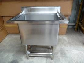 NEW COMMERCIAL STAINLESS STEEL SINGLE POT SINK - picture0' - Click to enlarge