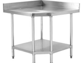 NEW COMMERCIAL 600X900 STAINLESS STEEL CORNER SPLA - picture0' - Click to enlarge