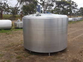 STAINLESS STEEL TANK, MILK VAT 3800 LT - picture0' - Click to enlarge