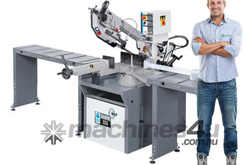 PERFECT SAW FOR ANY SMALL TO MEDIUM FABRICATOR - MEP Shark 281 CCS Manual Bandsaw