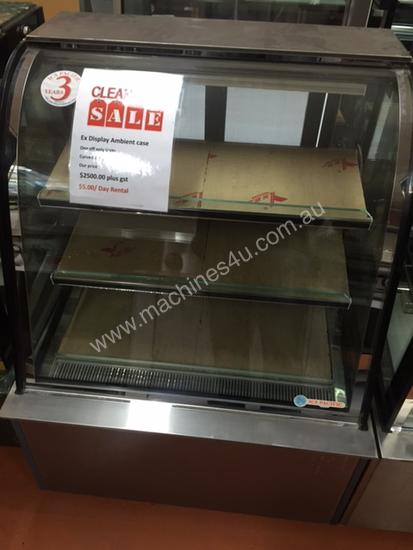 caption 900mm ICS Pacific heated display cabinets