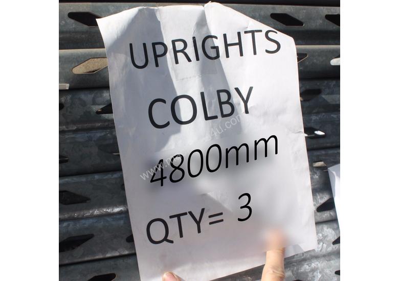 caption Colby Upright 4800mm Pallet Rack