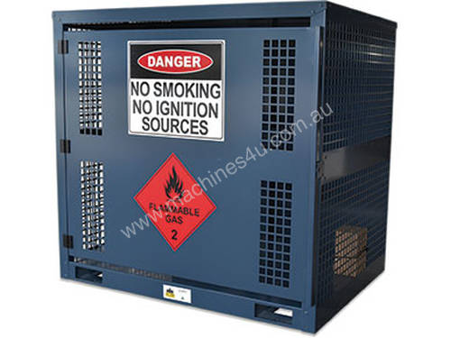 Forklift Gas Cylinder Cage – 6 x Bottles. (310mm diameter ‘Q/T/TS’ size). Made in Australia