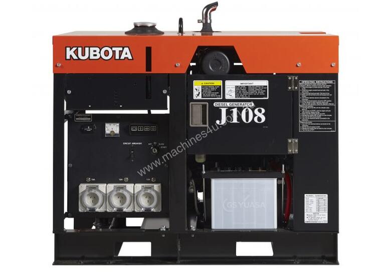 Buy New Kubota J108 Backup Generators in , - Listed on Machines4u