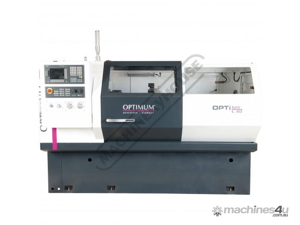 New optimum L40 OPTiTurn Optimum CNC Lathe 400 x 1000mm Turning