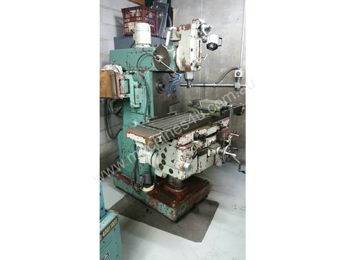 Tos Universal Mill with vice & tools