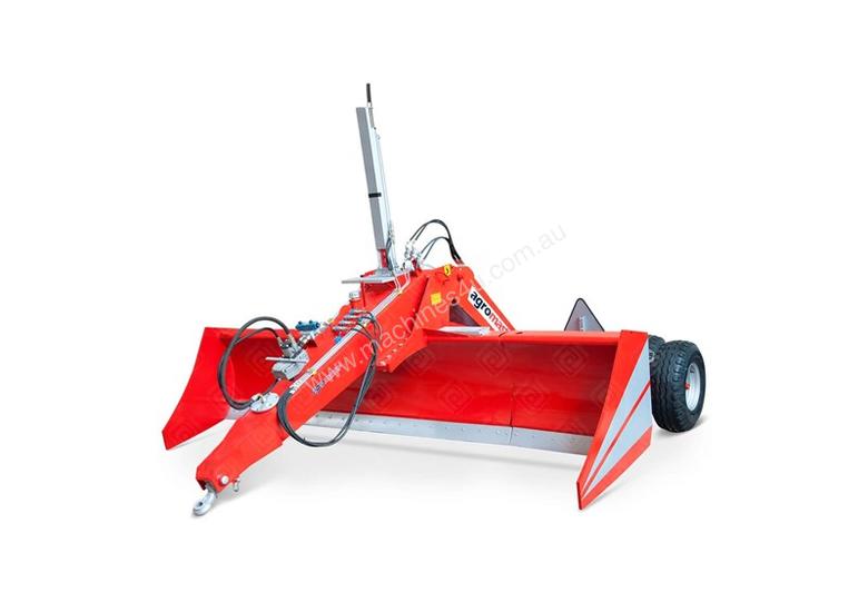 caption 2018 AGROMASTER TRAILING LASER LEVELING BLADES (3.0M TO 6.0M)