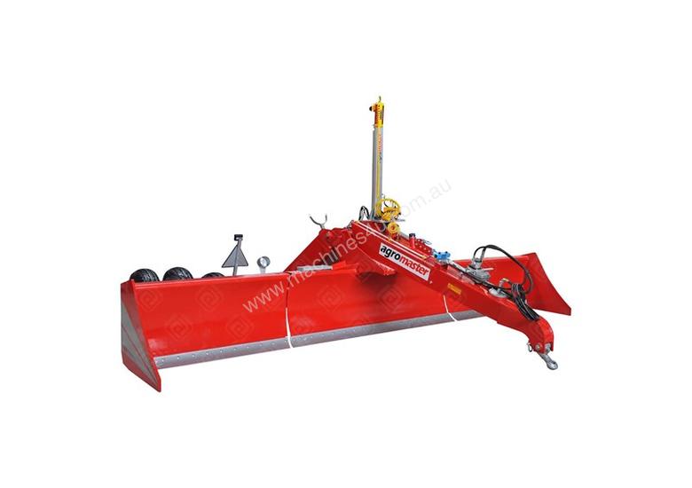 caption 2018 AGROMASTER TRAILING LASER LEVELING BLADES (3.0M TO 6.0M)