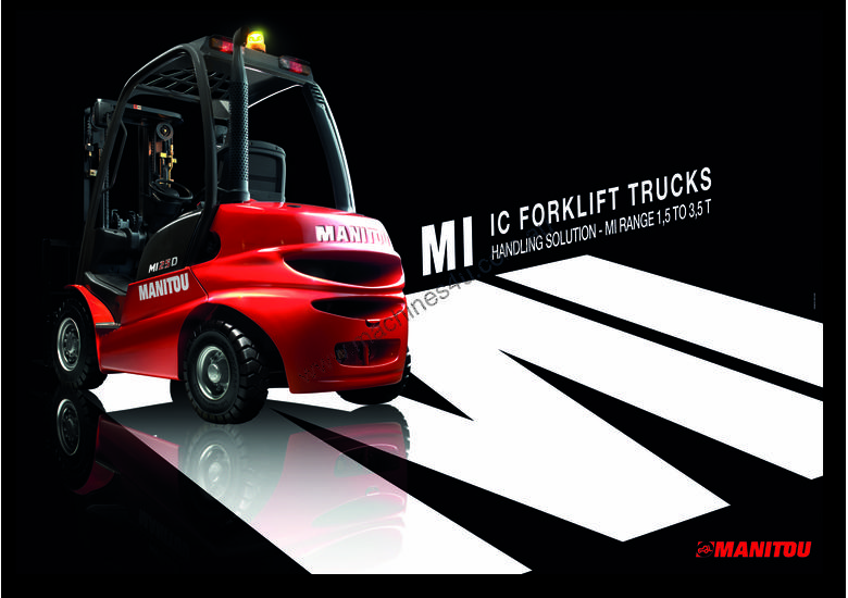 caption NEW MANITOU MI25G - 2.5T LPG CONTAINER ENTRY FORKLIFT