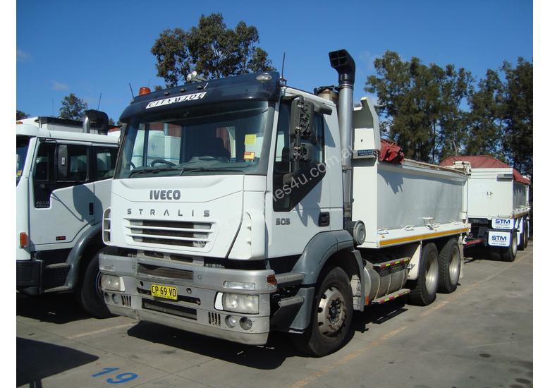 caption Iveco Stralis Tipper Truck